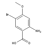 2-氨基-5-溴-4-甲氧基苯甲酸