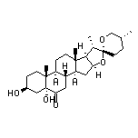 (3β,5α,25R)-3,5-二羟基螺甾烷-6-酮