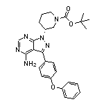 (R)-1-(1-Boc-3-哌啶基)-3-(4-苯氧基苯基)-1H-吡唑并[3,4-d]嘧啶-4-胺