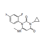 3-环丙基-1-(2-氟-4-碘苯基)-6-(甲氨基)嘧啶-2,4(1H,3H)-二酮