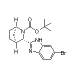 (1R,3S,4S)-2-Boc-3-(6-溴-2-苯并咪唑基)-2-氮杂双环[2.2.1]庚烷