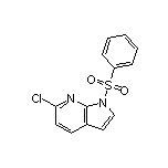 6-氯-1-(苯基磺酰基)-7-氮杂吲哚