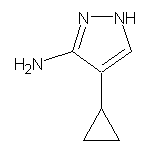 4-环丙基-1H-吡唑-3-胺