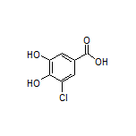 3-氯-4,5-二羟基苯甲酸