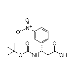 (S)-3-(Boc-氨基)-3-(3-硝基苯基)丙酸