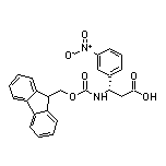 (S)-3-(Fmoc-氨基)-3-(3-硝基苯基)丙酸