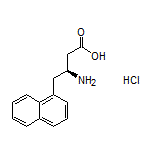 (S)-3-氨基-4-(1-萘基)丁酸盐酸盐