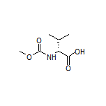 N-(甲氧基羰基)-D-缬氨酸