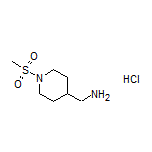 [1-(甲砜基)-4-哌啶基]甲胺盐酸盐