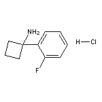 1-(2-氟苯基)环丁胺盐酸盐