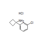 1-(3-氯苯基)环丁胺盐酸盐