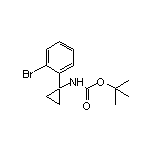 N-Boc-1-(2-溴苯基)环丙胺
