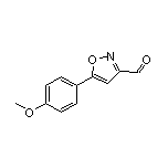 5-(4-甲氧基苯基)异噁唑-3-甲醛