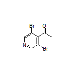 1-(3,5-二溴-4-吡啶基)乙酮