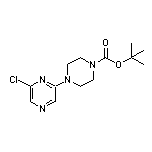 2-(4-Boc-1-哌嗪基)-6-氯吡嗪