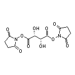 Bis(2,5-dioxopyrrodilin-1-yl)(2R,3R)2,3dihydroxybutanedioate