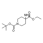 1-Boc-4-氨基哌啶-4-甲酸乙酯
