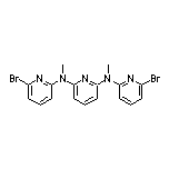 氮,氮-二(6-溴代吡啶-2-基)-氮,氮-二甲基吡啶-2,6-二胺