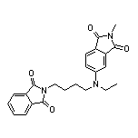 4-{N-Ethyl-N-[4-(N-phthalimido)butyl]amino}-N-methylphthalim