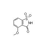 1,2-Benzisothiazol-3(2H)-one,4-methoxy-,1,1-dioxide