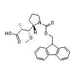 (2R,3R)-2-甲基-3-[(S)-1-Fmoc-2-吡咯烷基]-3-甲氧基丙酸