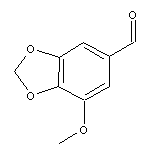 7-甲氧基苯并[d][1,3]二噁茂-5-甲醛