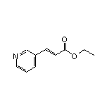 (E)-3-(3-吡啶基)丙烯酸乙酯