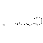 (E)-1-氨基-3-苯基-2-丙烯盐酸盐