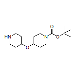 1-Boc-4-(4-哌啶基氧基)哌啶