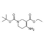 1-Boc-4-氨基-1,2,5,6-四氢吡啶-3-甲酸乙酯