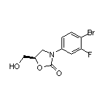 (R)-3-(4-溴-3-氟苯基)-5-(羟甲基)噁唑烷-2-酮
