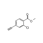 2-氯-4-乙炔基苯甲酸甲酯