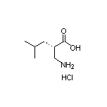 (S)-2-(氨甲基)-4-甲基戊酸盐酸盐