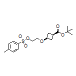 顺式-3-[2-(对甲苯磺酰基氧基)乙氧基]环丁烷甲酸叔丁酯