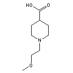 1-(2-甲氧基乙基)哌啶-4-甲酸