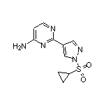 2-[1-(环丙基磺酰基)-4-吡唑基]-4-氨基嘧啶