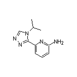 6-(4-异丙基-4H-1,2,4-三唑-3-基)吡啶-2-胺