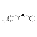 N-[2-(1-环己烯-1-基)乙基]-4-甲氧基苯乙酰胺