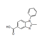 2-甲基-1-苯基苯并咪唑-5-甲酸
