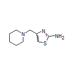 2-氨基-4-(1-哌啶基甲基)噻唑