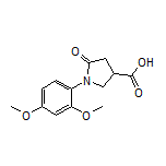 1-(2,4-二甲氧基苯基)-5-氧代吡咯烷-3-甲酸