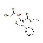 2-(2-氯乙酰氨基)-4-苯基噻吩-3-甲酸乙酯