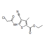 5-(2-氯乙酰氨基)-4-氰基-3-甲基噻吩-2-甲酸乙酯