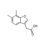 6,7-二甲基苯并呋喃-3-乙酸
