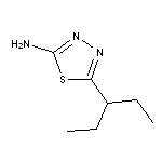 5-(3-戊基)-1,3,4-噻二唑-2-胺