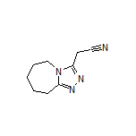 6,7,8,9-四氢-5H-[1,2,4]三唑并[4,3-a]吖庚因-3-乙腈