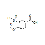 3-(氯磺酰基)-4-甲氧基苯甲酸