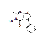 3-氨基-2-甲基-5-苯基噻吩并[2,3-d]嘧啶-4(3H)-酮