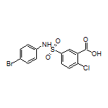 5-[N-(4-溴苯)氨基磺酰基]-2-氯苯甲酸