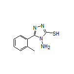 4-氨基-5-(邻甲苯基)-4H-1,2,4-三唑-3-硫醇